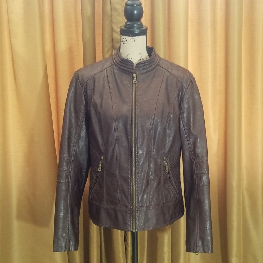 Guess Faux leather jacket